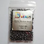 (Bild für) Debbie Abrahams Glasperlen - Size 6 (4 mm) - 606 Grey