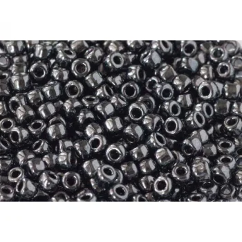 (Bild für) Debbie Abrahams Glasperlen - Size 6 (4 mm) - 606 Grey
