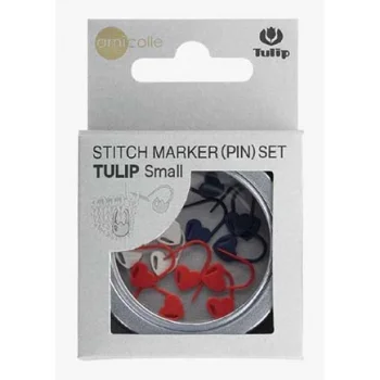 (Bild für) Tulip Maschenmarkierer Set - HEART - verschließbar - SMALL - 15 Stück