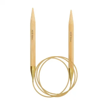 (Bild für) Tulip KNINA SWIVEL Rundstricknadel - Bambus- 100 cm - 10 mm