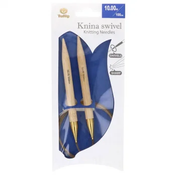 (Bild für) Tulip KNINA SWIVEL Rundstricknadel - Bambus- 100 cm - 10 mm