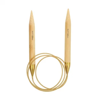 (Bild für) Tulip KNINA SWIVEL Rundstricknadel - Bambus- 100 cm - 12 mm