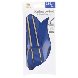 (Bild für) Tulip KNINA SWIVEL Rundstricknadel - Bambus- 100 cm - 3,5 mm