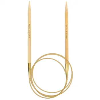 (Bild für) Tulip KNINA SWIVEL Rundstricknadel - Bambus- 100 cm - 6 mm
