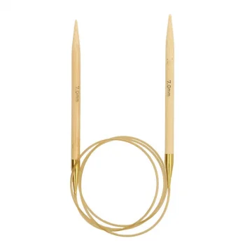 (Bild für) Tulip KNINA SWIVEL Rundstricknadel - Bambus- 100 cm - 7 mm