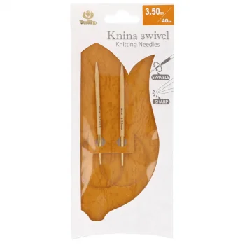 (Bild für) Tulip KNINA SWIVEL Rundstricknadel - Bambus- 40 cm - 3,5 mm