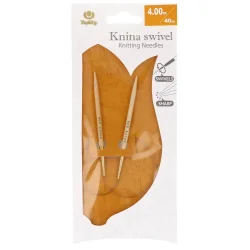 (Bild für) Tulip KNINA SWIVEL Rundstricknadel - Bambus- 40 cm - 4 mm