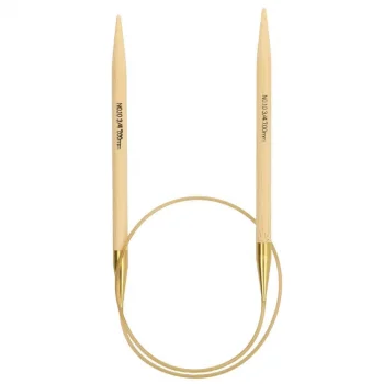 (Bild für) Tulip KNINA SWIVEL Rundstricknadel - Bambus- 60 cm - 7 mm