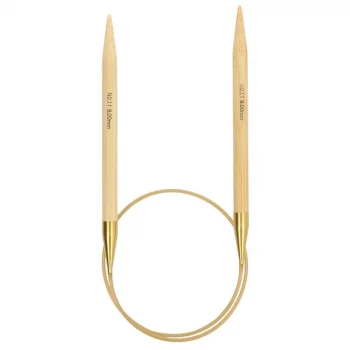 (Bild für) Tulip KNINA SWIVEL Rundstricknadel - Bambus- 60 cm - 8 mm