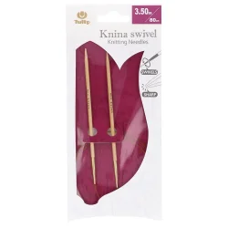 (Bild für) Tulip KNINA SWIVEL Rundstricknadel - Bambus- 80 cm - 3,5 mm