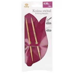 (Bild für) Tulip KNINA SWIVEL Rundstricknadel - Bambus- 80 cm - 4,5 mm