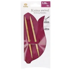 (Bild für) Tulip KNINA SWIVEL Rundstricknadel - Bambus- 80 cm - 5,5 mm