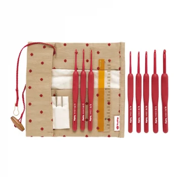 (Bild für) Tulip ETIMO RED Häkelnadel Set - 1,8 bis 5 mm