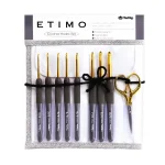 (Bild für) Tulip ETIMO Häkelnadel Set - 2 bis 6 mm - mit Goldschere