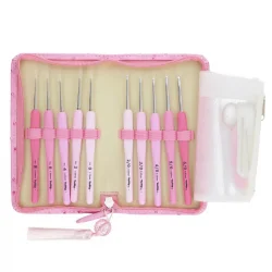 (Bild für) Tulip ETIMO ROSE Häkelnadel Set - 0,9 bis 3.5 mm