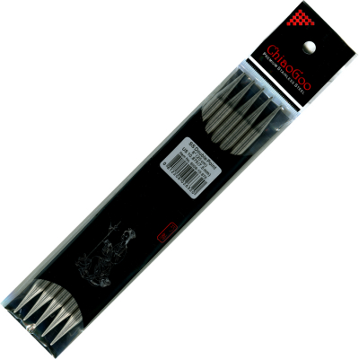 ChiaoGoo Nadelspiel Edelstahl 20 cm - 7,5 mm