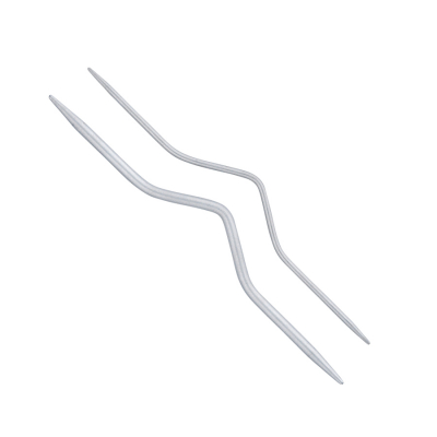 addi Zopfmusternadeln Aluminium - 2,5 und 4 mm