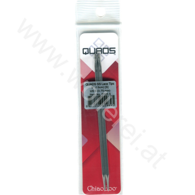 ChiaoGoo QUADS Nadelspitzen 13 cm - SMALL - 3,75 mm