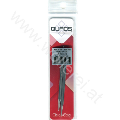 ChiaoGoo QUADS Nadelspitzen KURZ 10 cm - SMALL - 5 mm