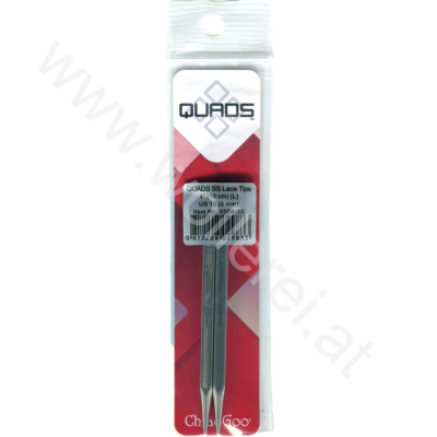 ChiaoGoo QUADS Nadelspitzen KURZ 10 cm - LARGE - 6 mm