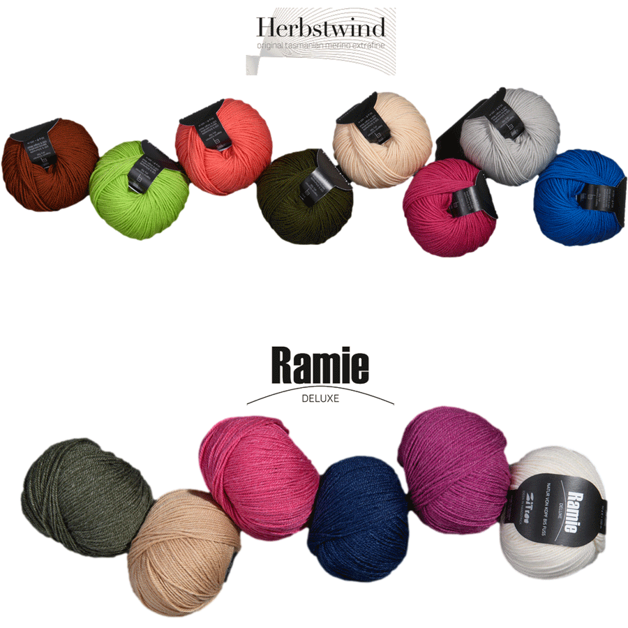 Herbstwind und Ramie in neuen Farben