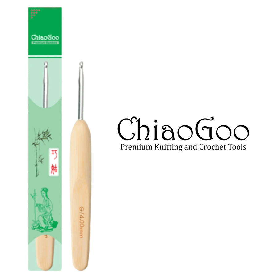 ChiaoGoo Häkelnadeln BAMBOO und WOOD PATINA