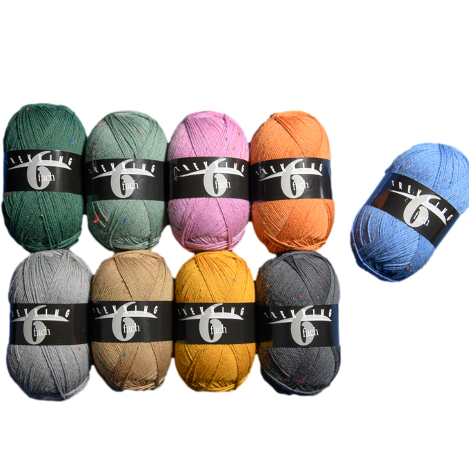 Trekking 6-fach Tweed in 9 neuen Farben